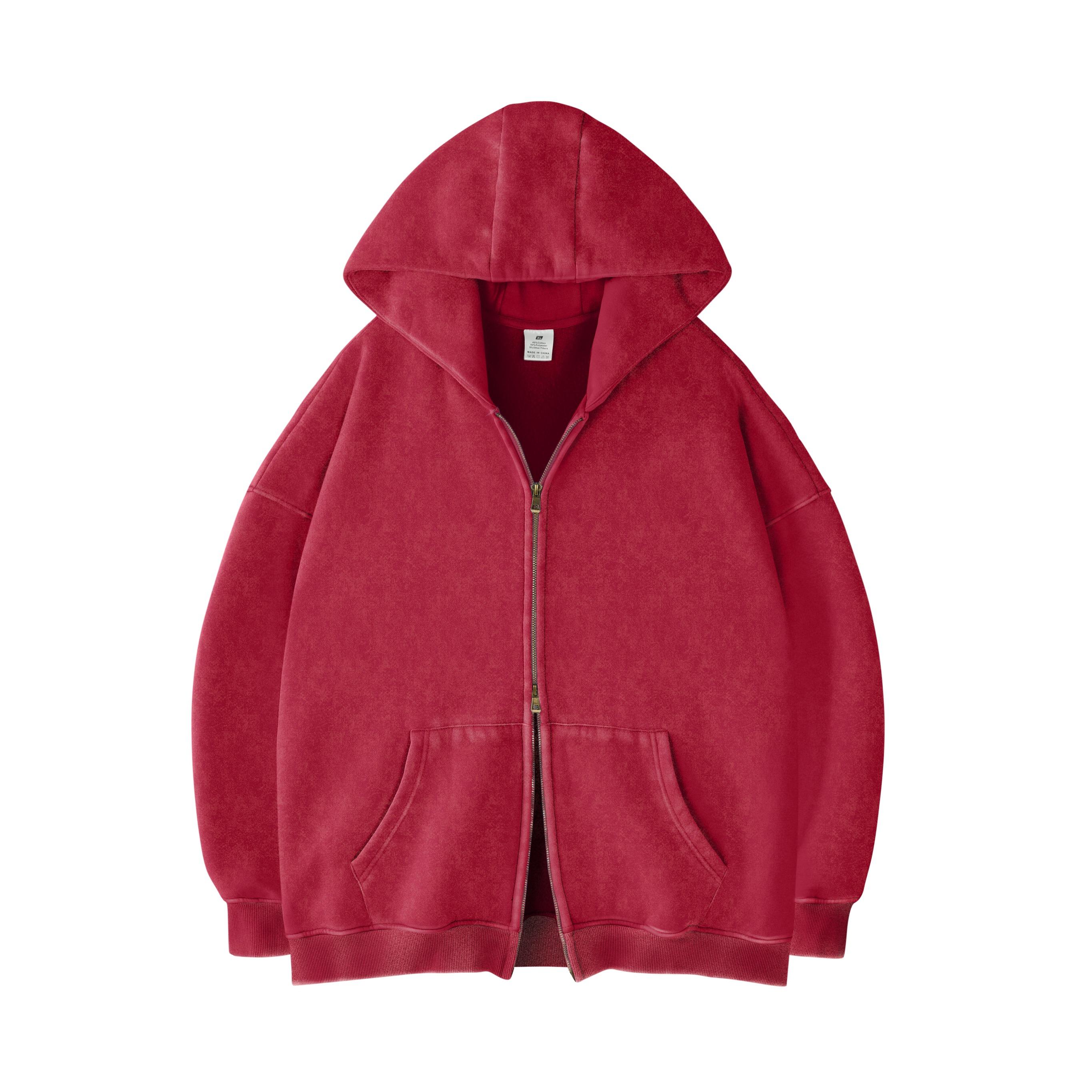 Oversize Core Zip Hoodie