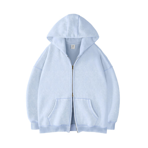 Oversize Core Zip Hoodie