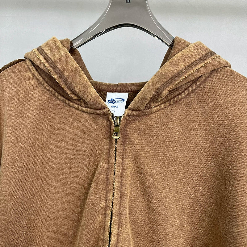 Oversize Core Zip Hoodie