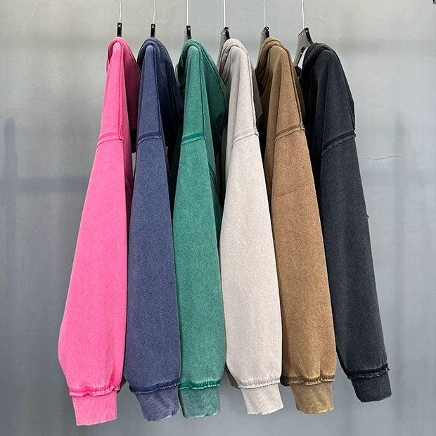 Oversize Core Zip Hoodie