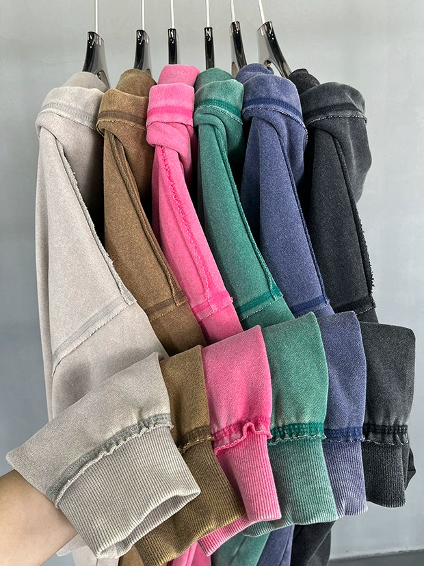 Oversize Core Zip Hoodie