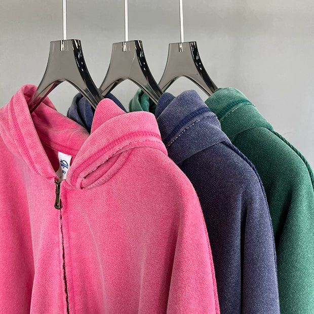 Oversize Core Zip Hoodie