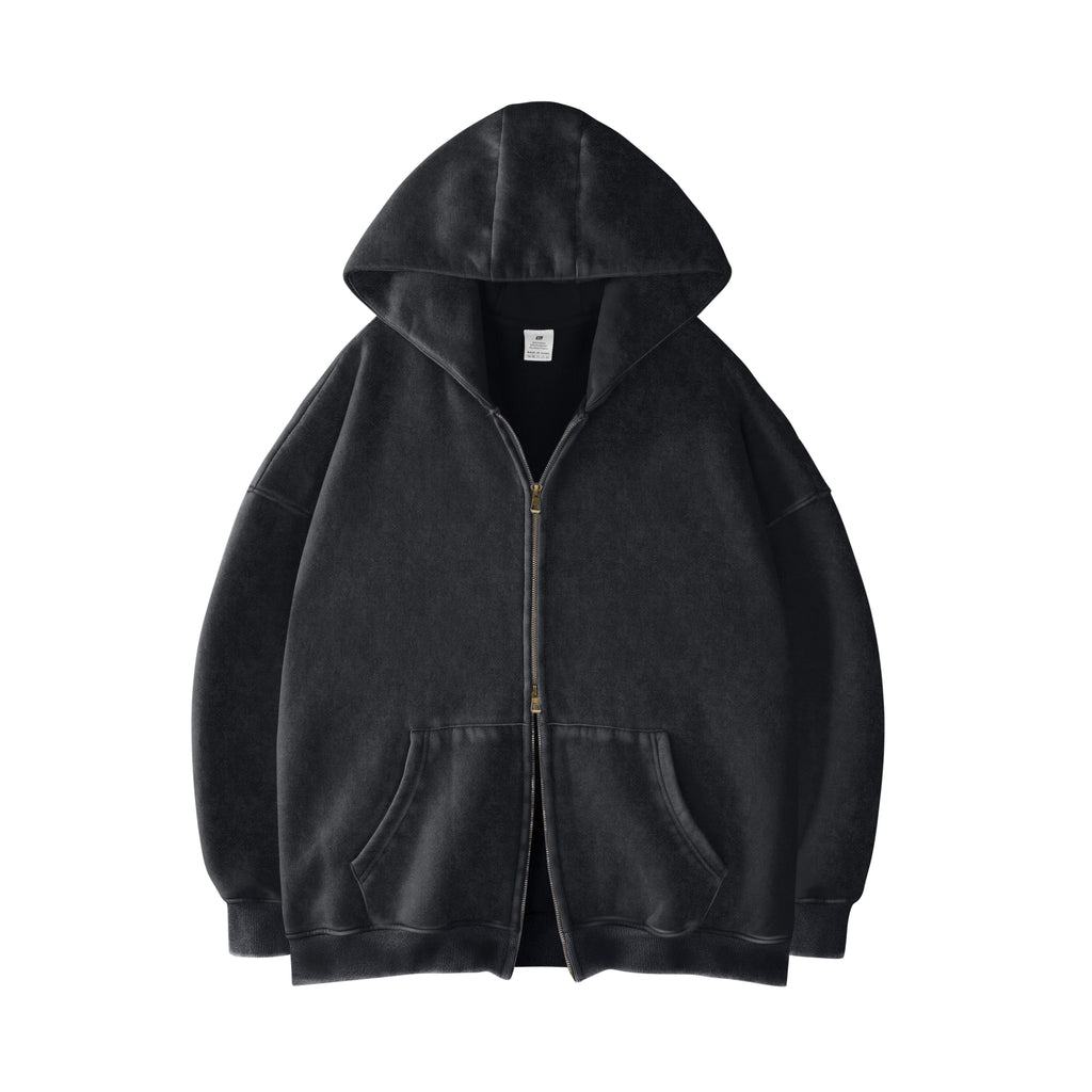 Oversize Core Zip Hoodie