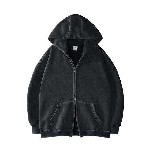 Oversize Core Zip Hoodie