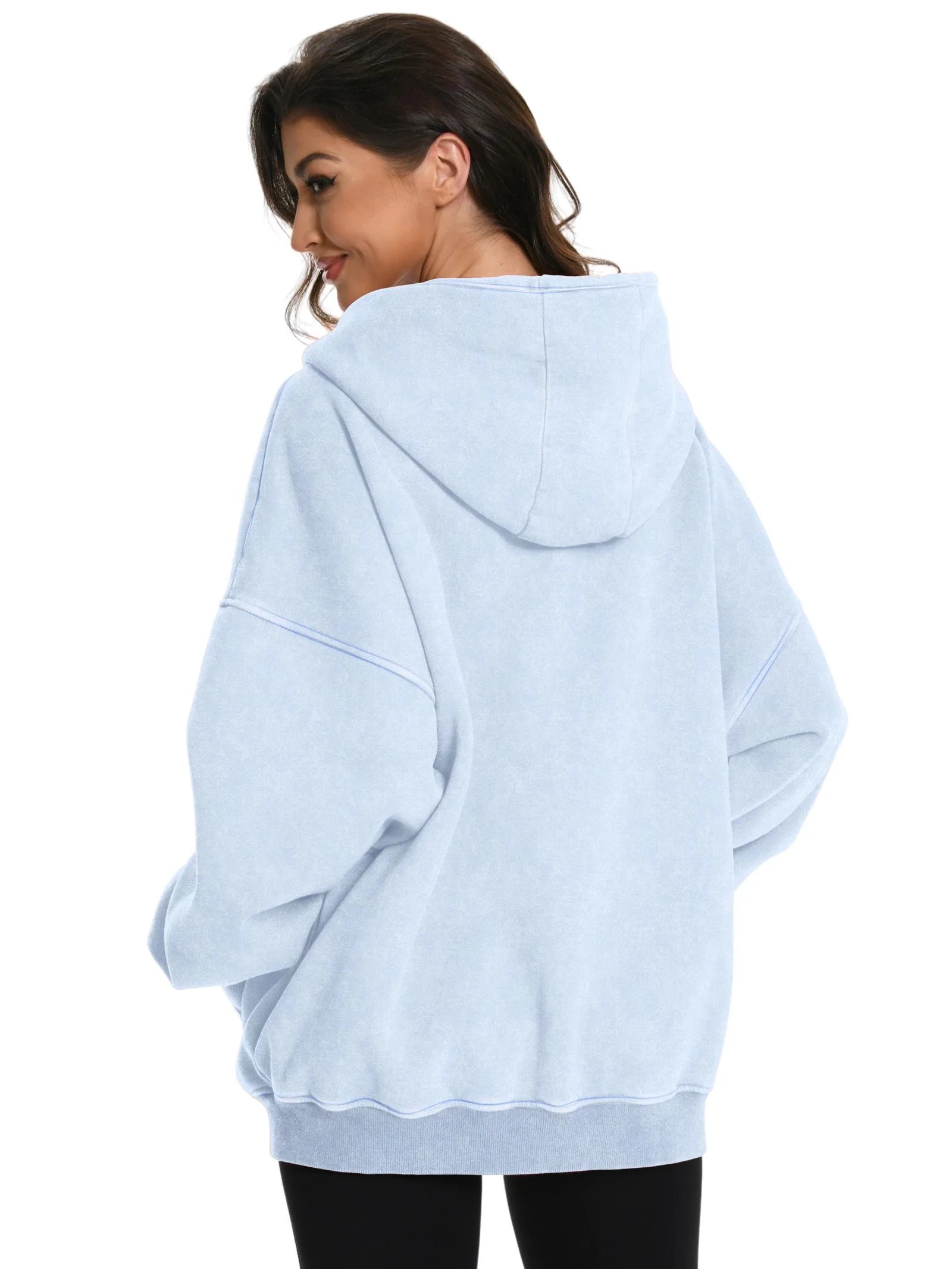 Oversize Core Zip Hoodie